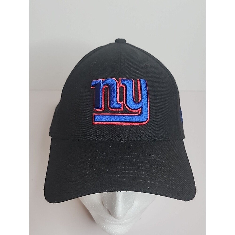 New York Giants 39Thirty New Era Hat Cap Classic Size Medium/ Large Black EUC